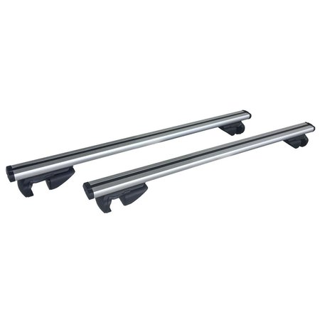 POWERPLAY 47 in. Universal Aluminum Roof Bars for Small SUVs PO2527565